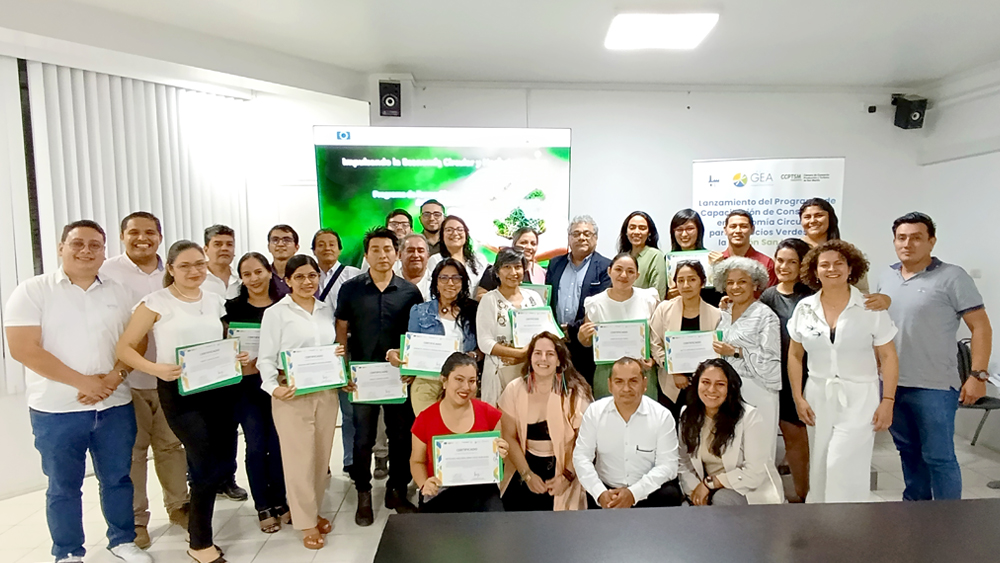 San Martín culmina con satisfacción el Programa de Capacitación de Consultores en Economía Circular