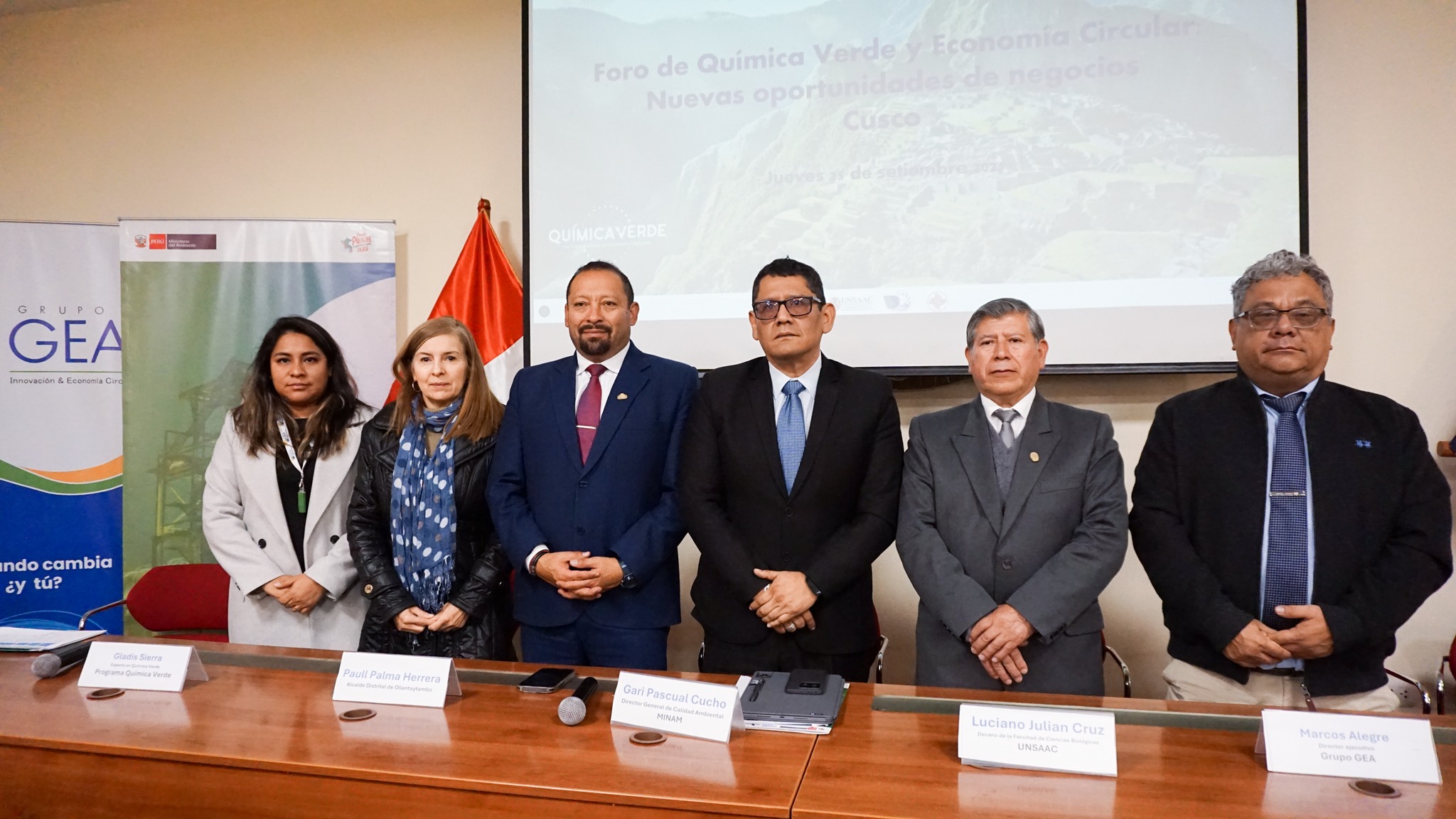 Foro de Química Verde y Economía Circular Cusco